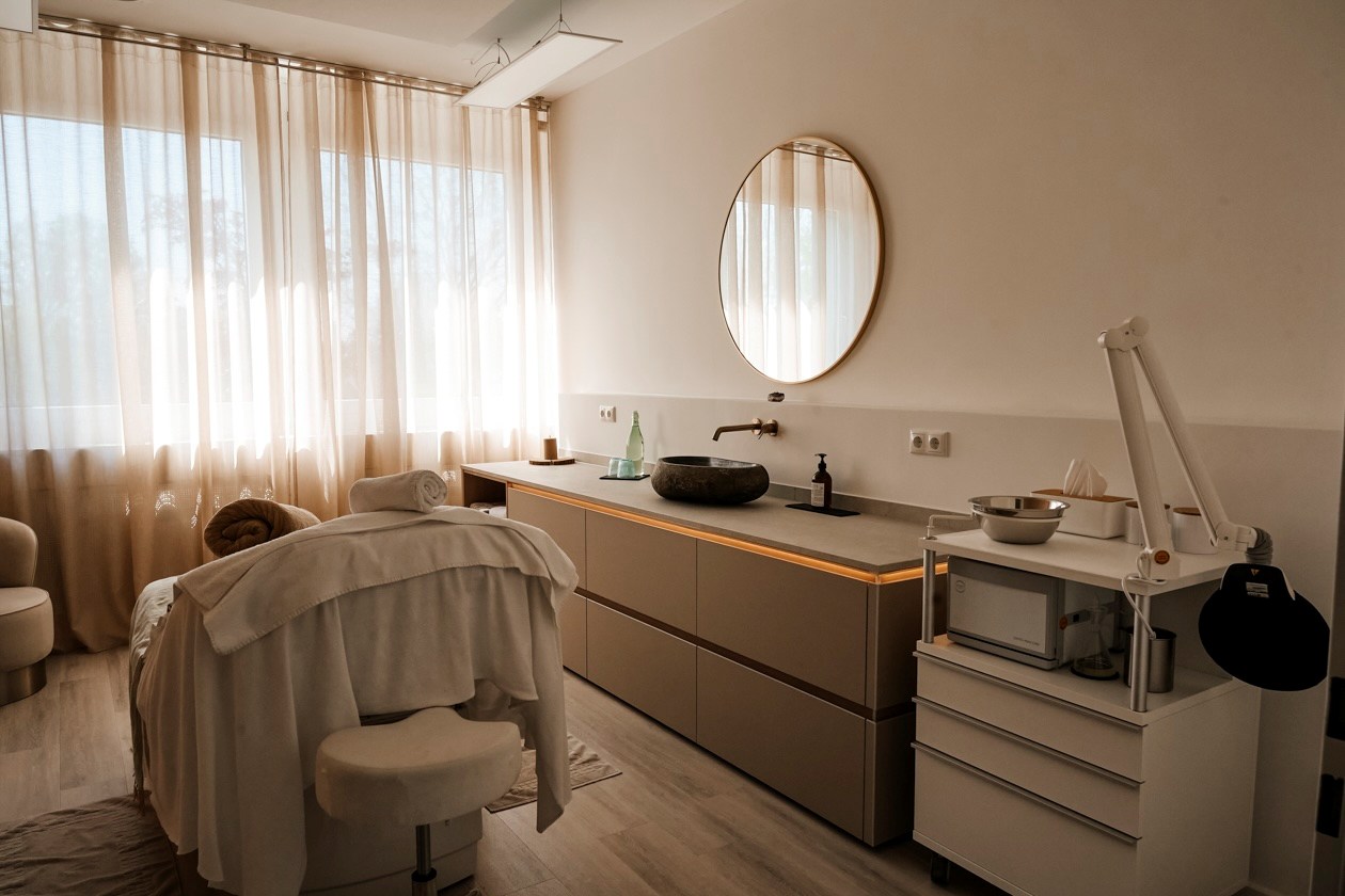 Behandlungsraum im FACE & BODY Urban Spa München, Landsberger Straße