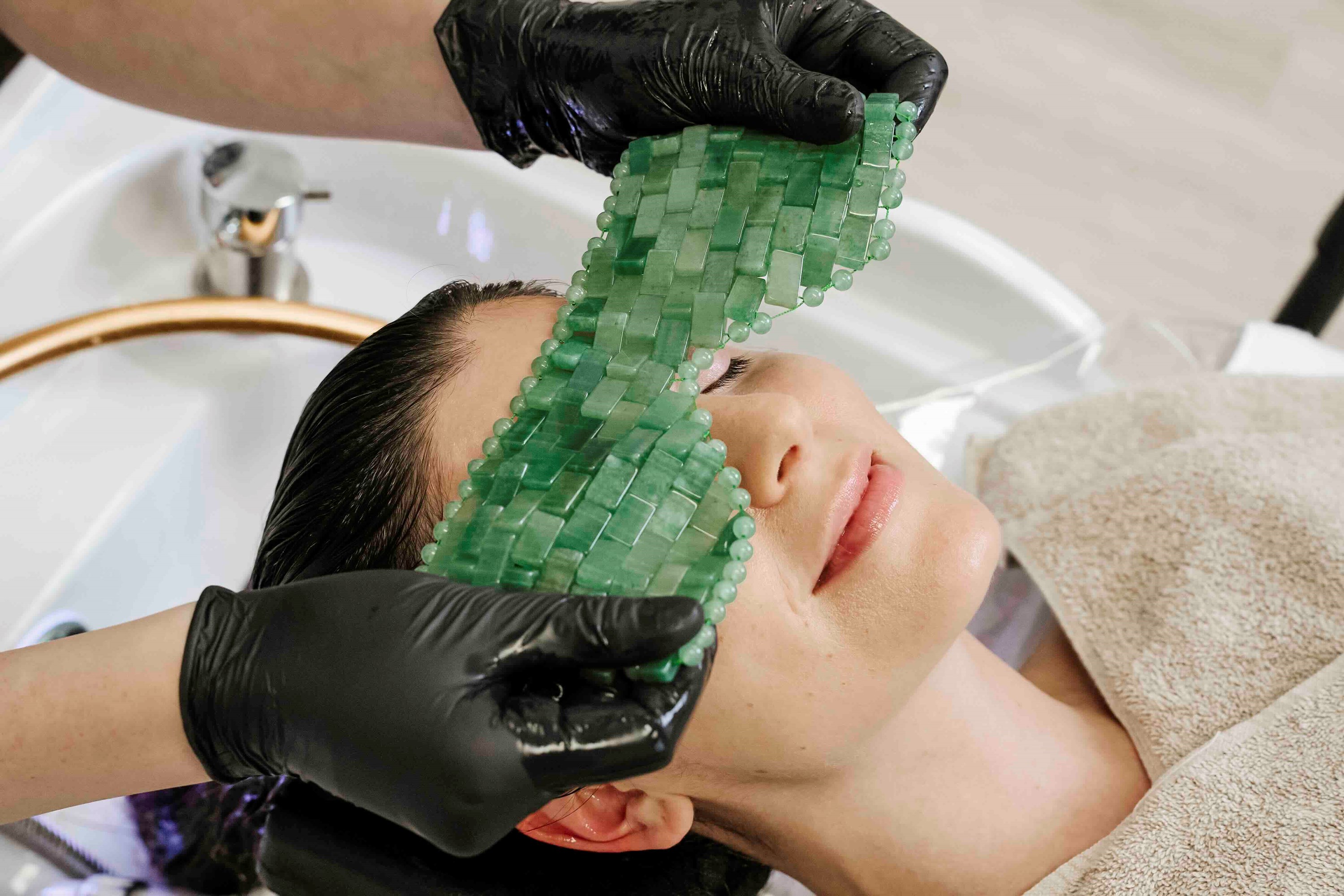 Behandlungsraum für Head Spa im FACE & BODY Day Spa München